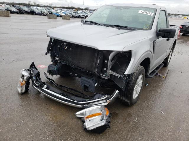 Photo 2 from auction – 2021 FORD F150 with VIN 1FTMF1CB0MKD54162