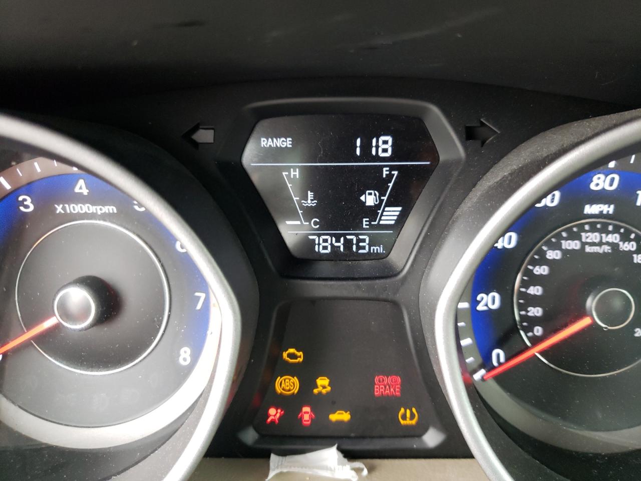 Photo 8 from auction – 2016 HYUNDAI ELANTRA SE with VIN KMHDH4AE0GU479367