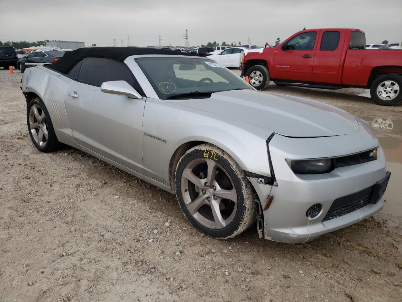 CHEVROLET CAMARO 2014 with VIN 2G1FC3D35E9294329 - Photo from auction