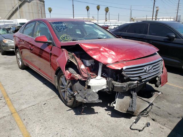 HYUNDAI SONATA SE 2015 with VIN 5NPE24AF1FH205557 - Photo from auction