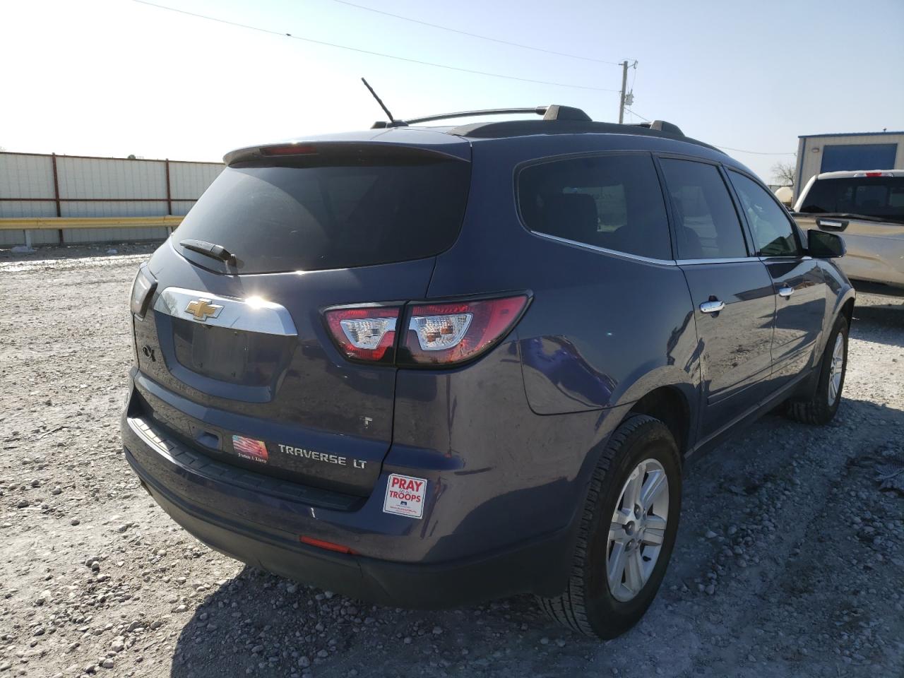 Photo 4 from auction – 2013 CHEVROLET TRAVERSE L with VIN 1GNKRJKD0DJ125804