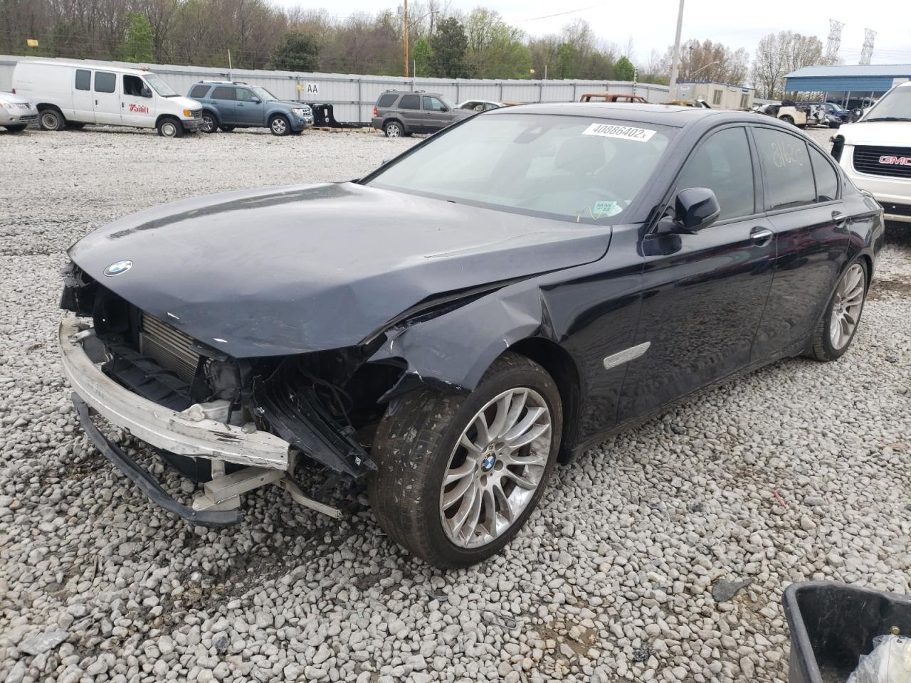 Photo 2 from auction – 2013 BMW 750 XI with VIN WBAYB6C50DD223593