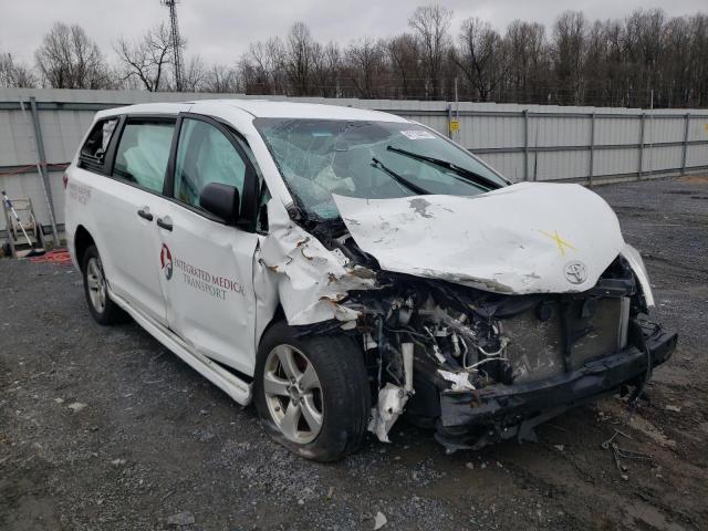 TOYOTA SIENNA 2017 with VIN 5TDZZ3DC8HS817101 - Photo from auction