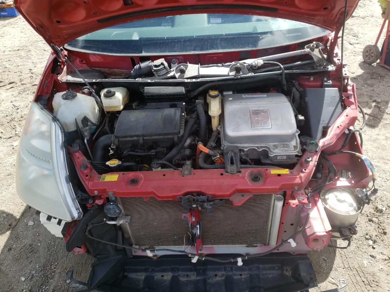 Photo 7 from auction – 2007 TOYOTA PRIUS with VIN JTDKB20U677568384