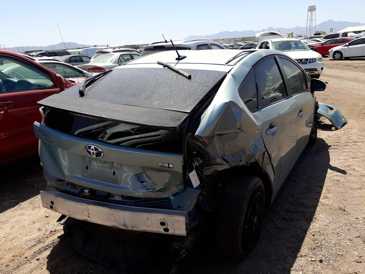 Photo 9 from auction – 2013 TOYOTA PRIUS with VIN JTDKN3DUXD5562148