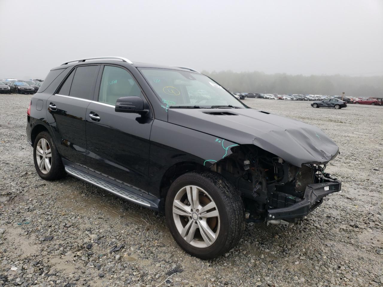 MERCEDES-BENZ ML 350 2014 with VIN 4JGDA5JB8EA306307 - Photo from auction