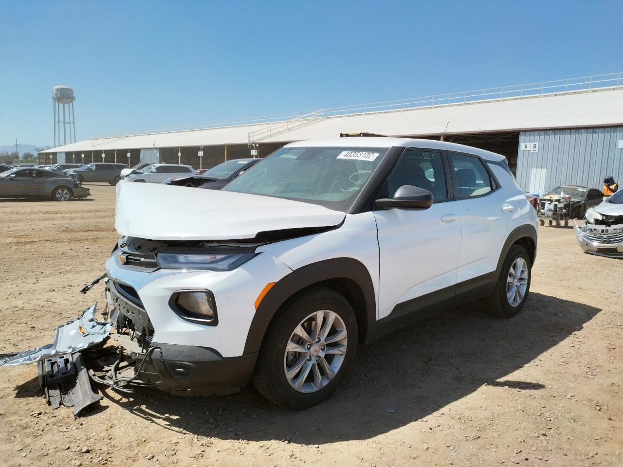 Photo 2 from auction – 2021 CHEVROLET TRAILBLAZE with VIN KL79MMS23MB102420
