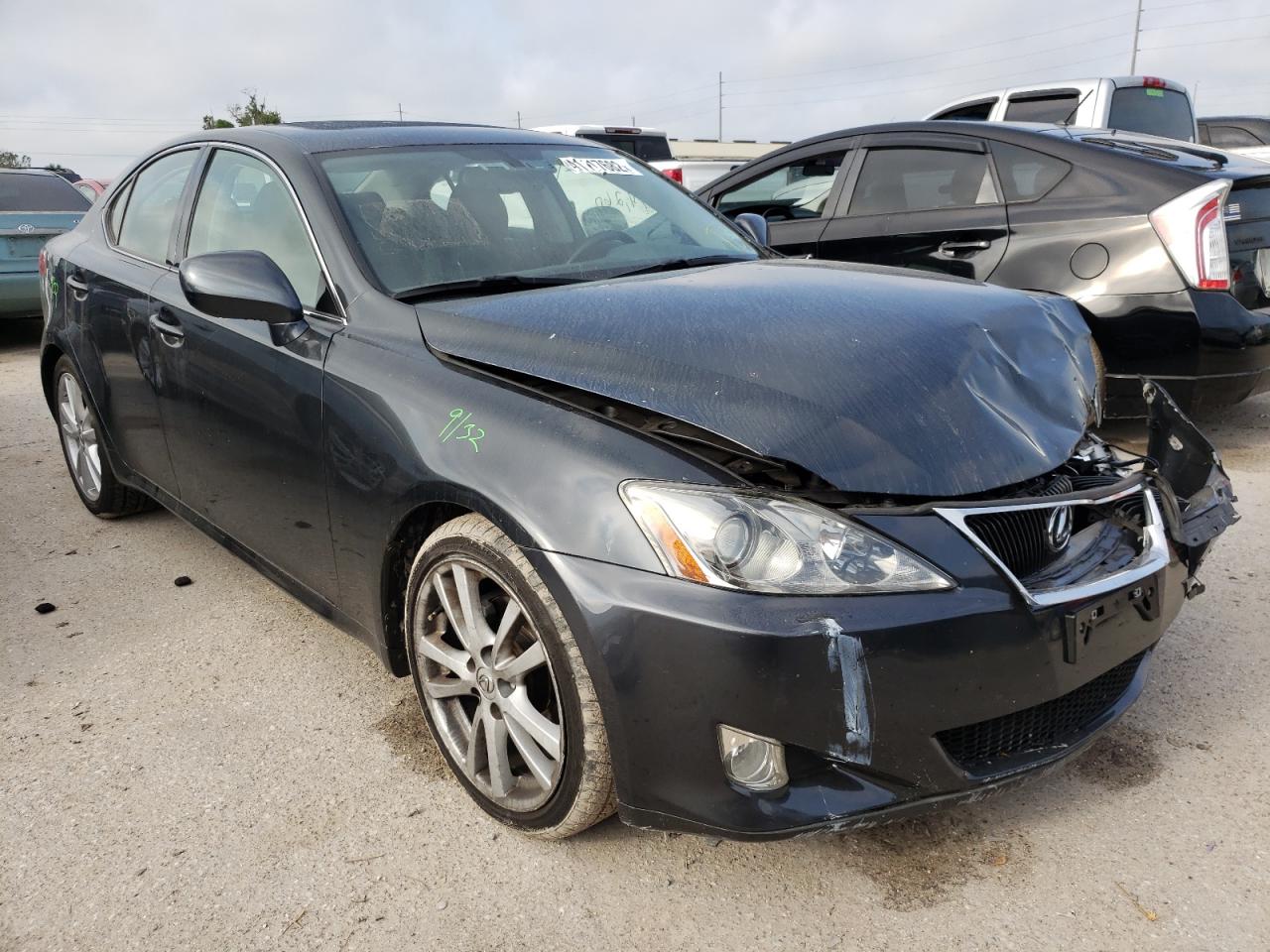 LEXUS IS 250 2007 with VIN JTHBK262572031443 - Photo from auction