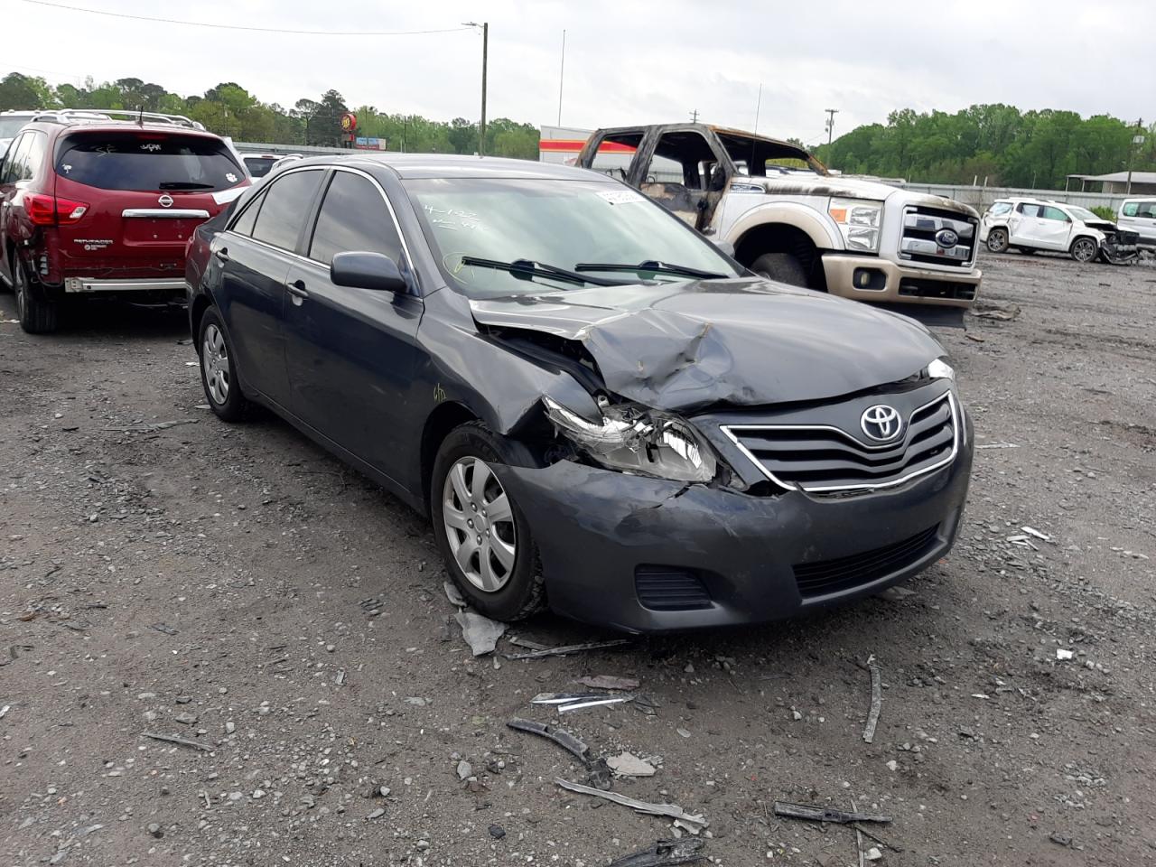 TOYOTA CAMRY BASE 2011 with VIN 4T4BF3EK3BR169686 - Photo from auction