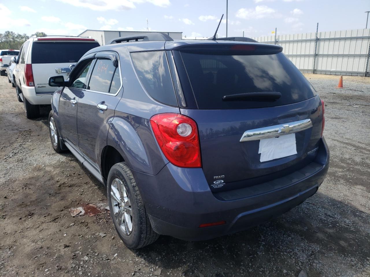Photo 3 from auction – 2013 CHEVROLET EQUINOX LT with VIN 2GNFLEEK6D6368213