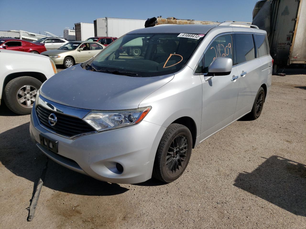 Photo 2 from auction – 2012 NISSAN QUEST S with VIN JN8AE2KPXC9037878