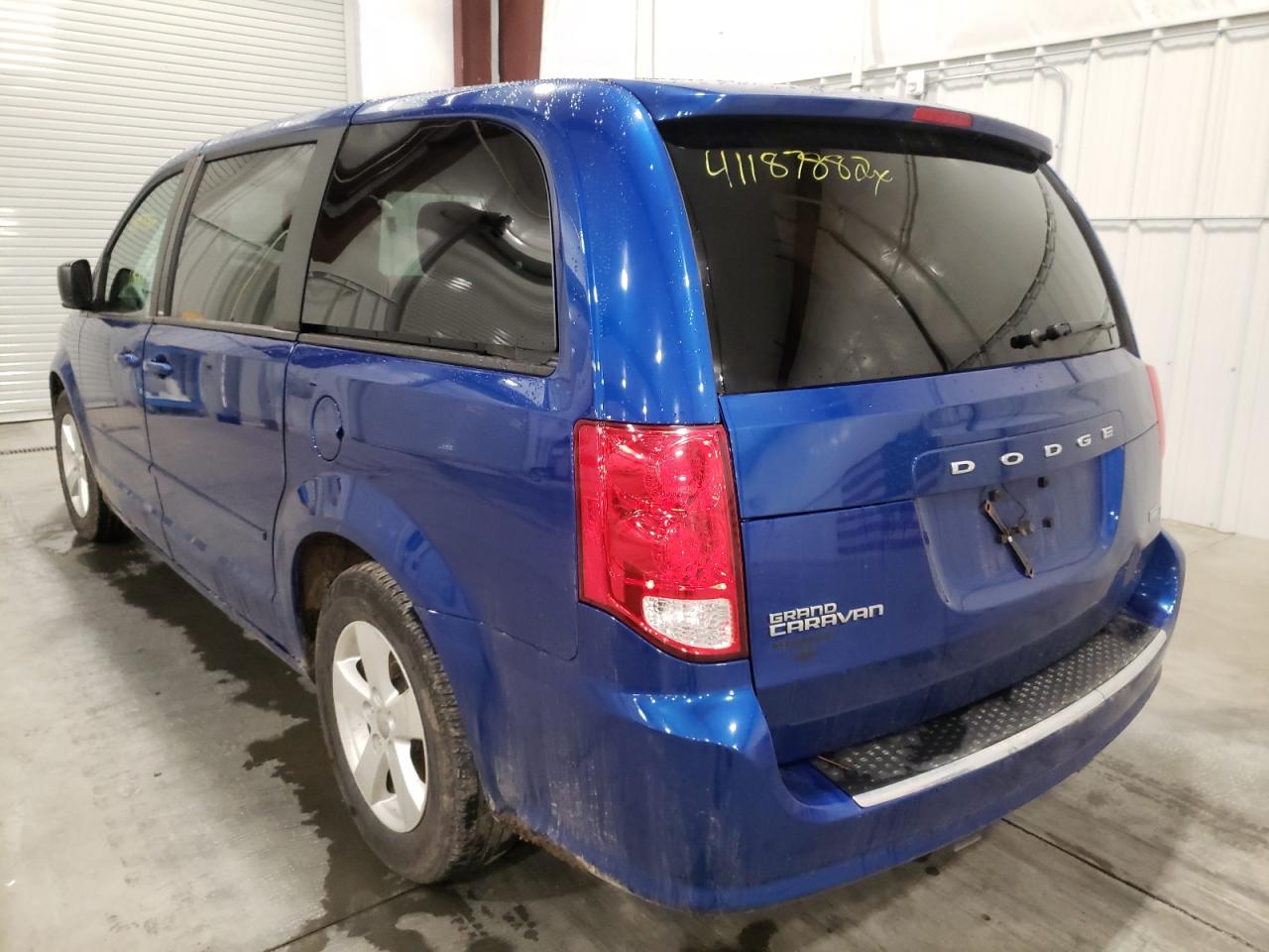 Photo 3 from auction – 2013 DODGE GRAND CARA with VIN 2C4RDGBG0DR692139