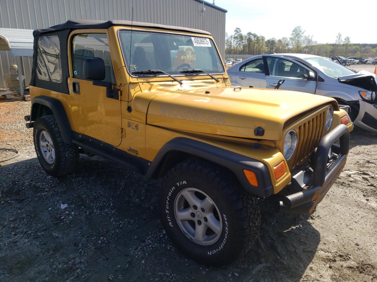 Фото 1 с аукциона – 2003 JEEP WRANGLER C с VIN 1J4FA39S63P309085