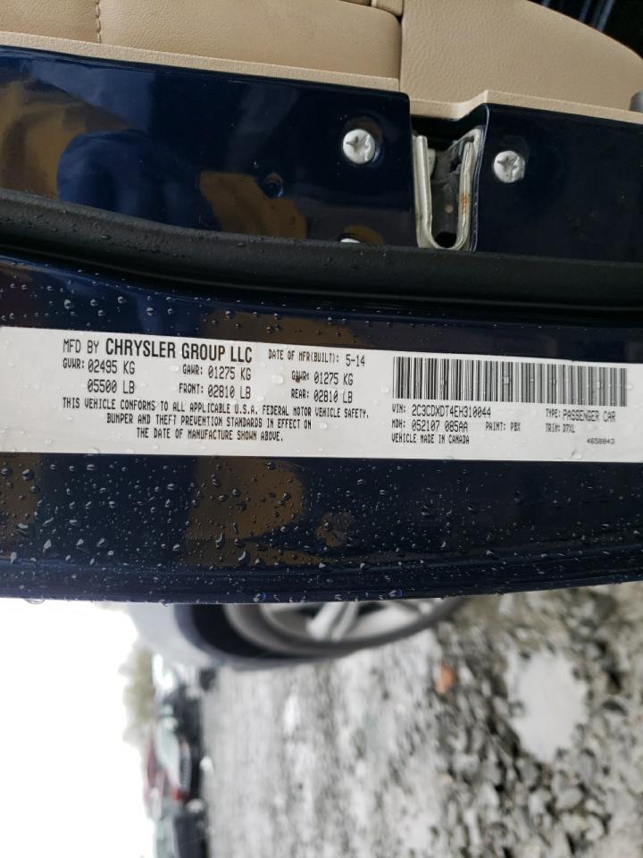 Photo 10 from auction – 2014 DODGE CHARGER R/ with VIN 2C3CDXDT4EH310044