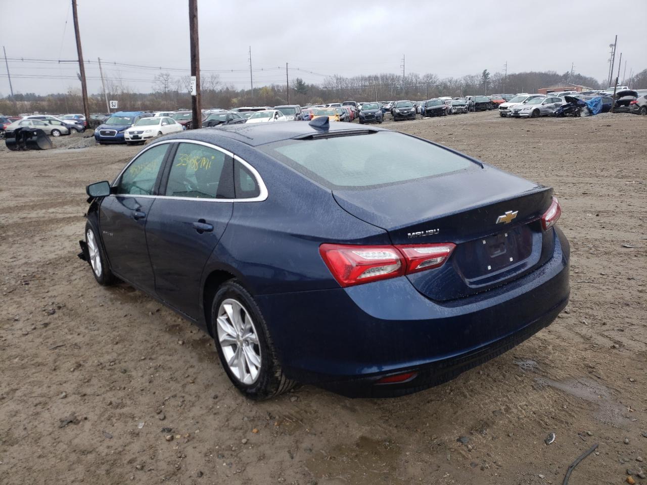 Photo 3 from auction – 2021 CHEVROLET MALIBU LT with VIN 1G1ZD5ST2MF045940
