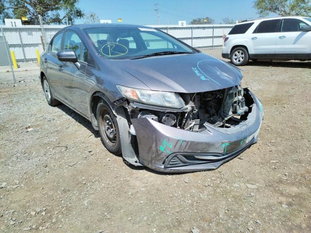 Photo 1 from auction – 2015 HONDA CIVIC LX with VIN 19XFB2F54FE704835