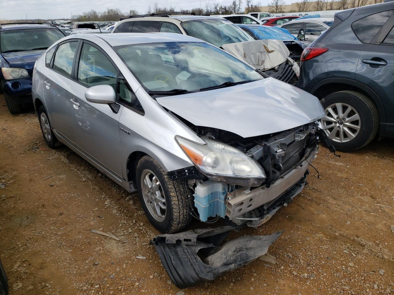 TOYOTA PRIUS 2011 with VIN JTDKN3DU3B5344131 - Photo from auction