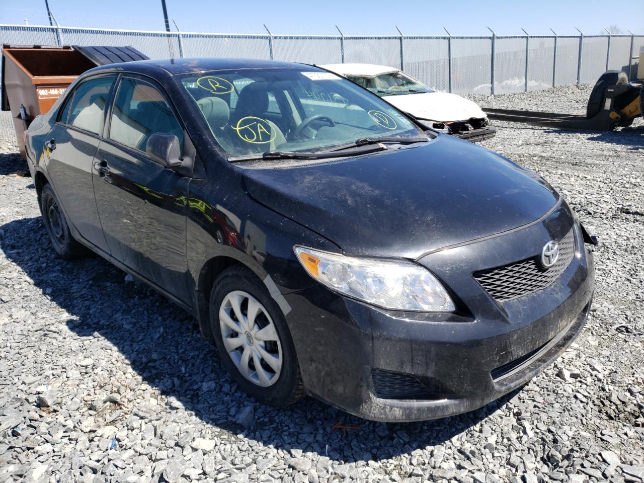 TOYOTA COROLLA BA 2009 with VIN 2T1BU40E99C179366 - Photo from auction
