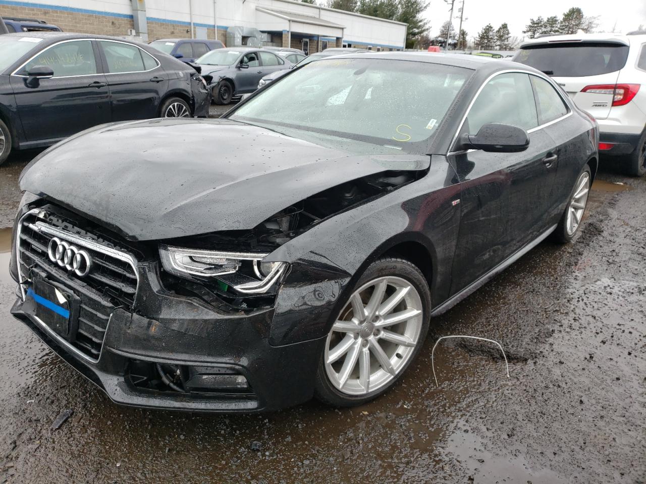 Photo 2 from auction – 2015 AUDI A5 PREMIUM with VIN WAUMFAFR8FA057493