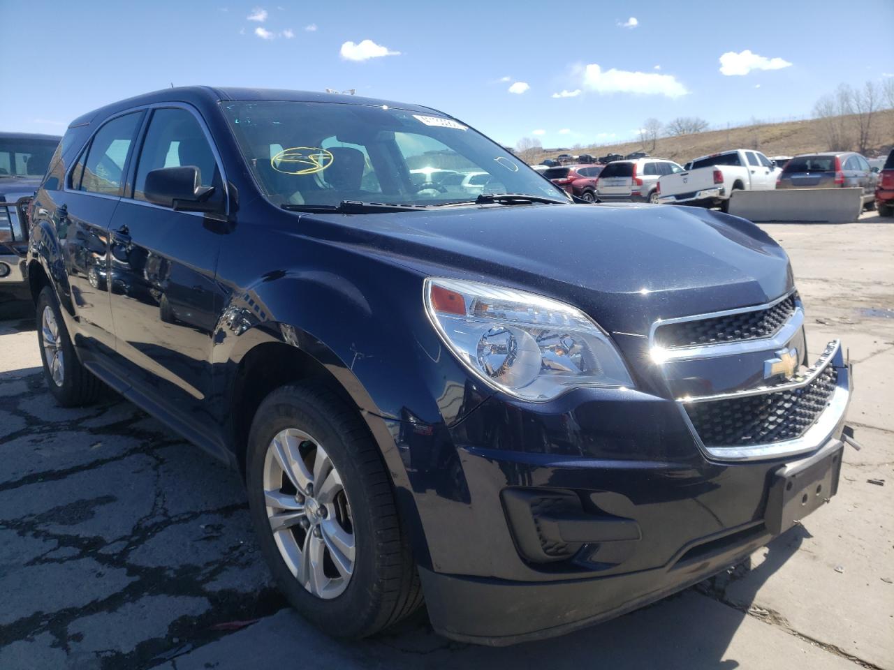 CHEVROLET EQUINOX LS 2015 with VIN 2GNALAEKXF6163502 - Photo from auction