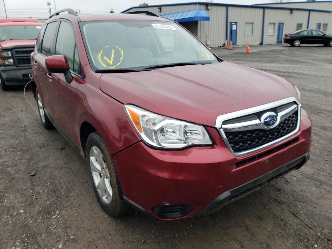 SUBARU FORESTER 2 2014 with VIN JF2SJAEC8EH558929 - Photo from auction