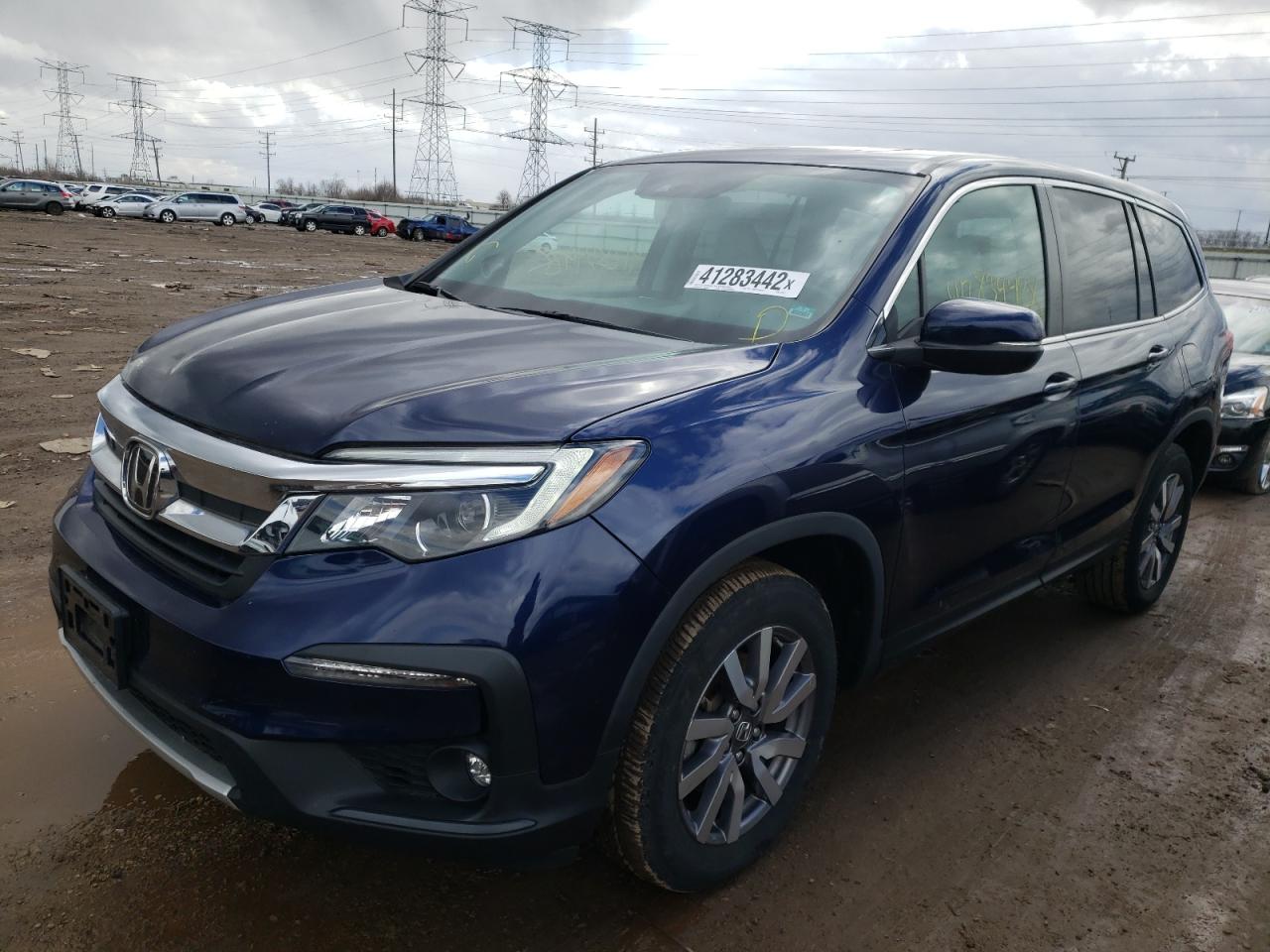 Photo 2 from auction – 2019 HONDA PILOT EXL with VIN 5FNYF6H52KB028553