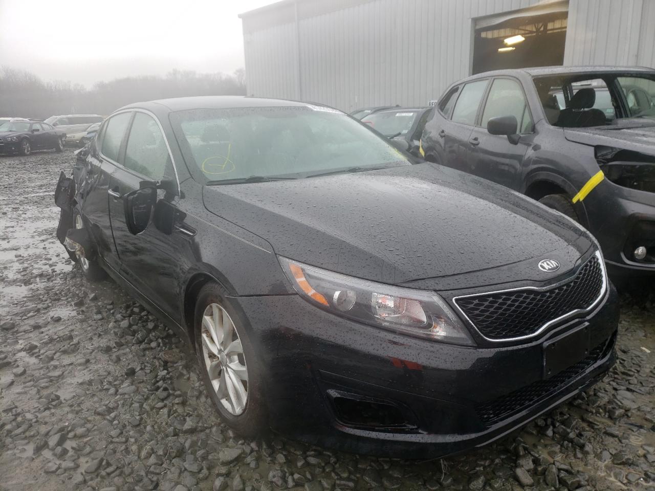 KIA OPTIMA EX 2014 with VIN 5XXGN4A75EG298876 - Photo from auction