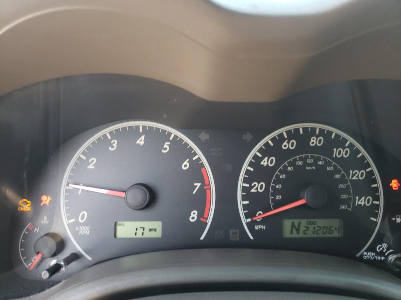Photo 8 from auction – 2009 TOYOTA COROLLA BA with VIN JTDBL40E599092735