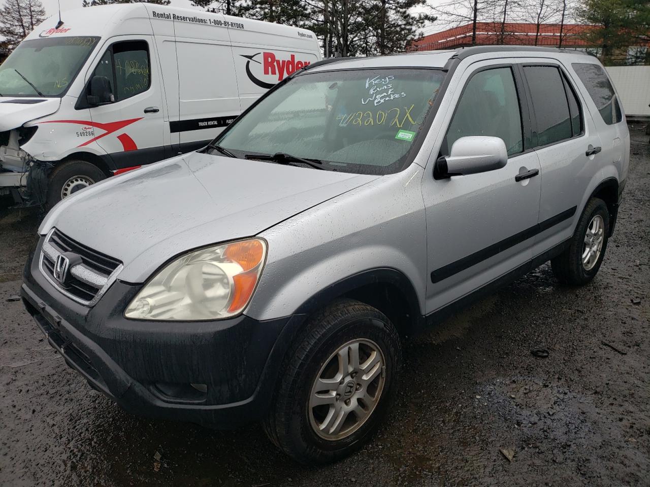 Photo 2 from auction – 2004 HONDA CR-V EX with VIN SHSRD78874U201618