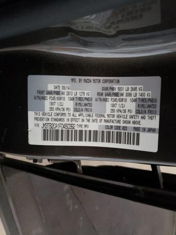 Photo 10 from auction – 2015 MAZDA CX-9 TOURI with VIN JM3TB2CA1F0450392