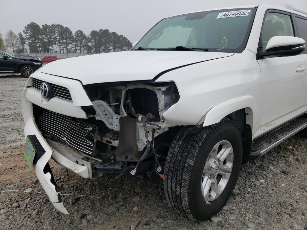Photo 9 from auction – 2016 TOYOTA 4RUNNER SR with VIN JTEZU5JR5G5116194