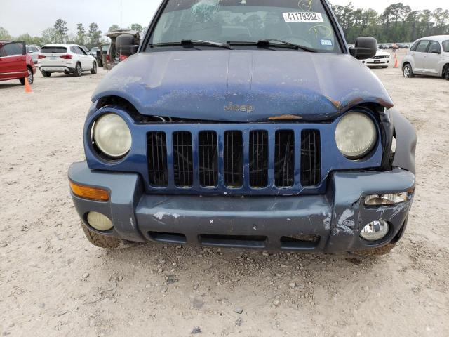 Photo 9 from auction – 2002 JEEP LIBERTY SP with VIN 1J4GK48K72W129756