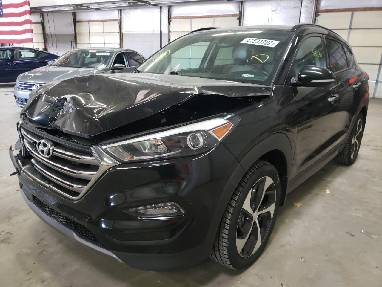 Photo 2 from auction – 2016 HYUNDAI TUCSON LIM with VIN KM8J3CA23GU206134