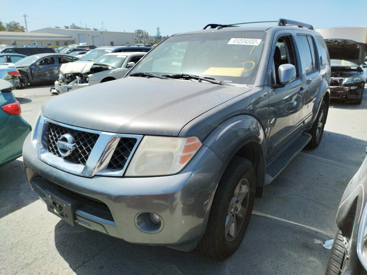 Photo 2 from auction – 2008 NISSAN PATHFINDER with VIN 5N1AR18B58C651393