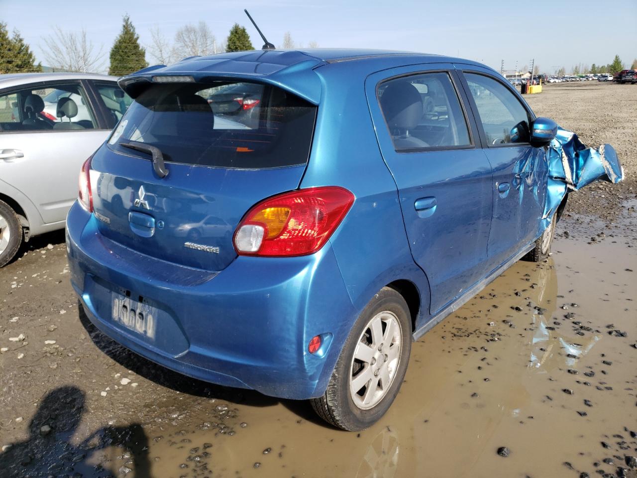 Photo 4 from auction – 2015 MITSUBISHI MIRAGE ES with VIN ML32A4HJ0FH010843