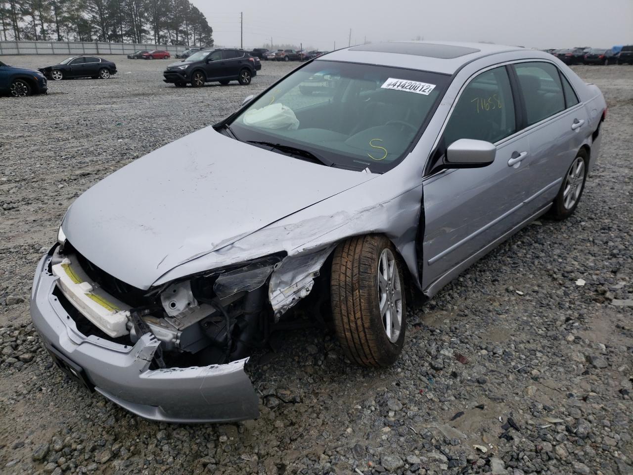 Photo 2 from auction – 2003 HONDA ACCORD EX with VIN 1HGCM66543A006231