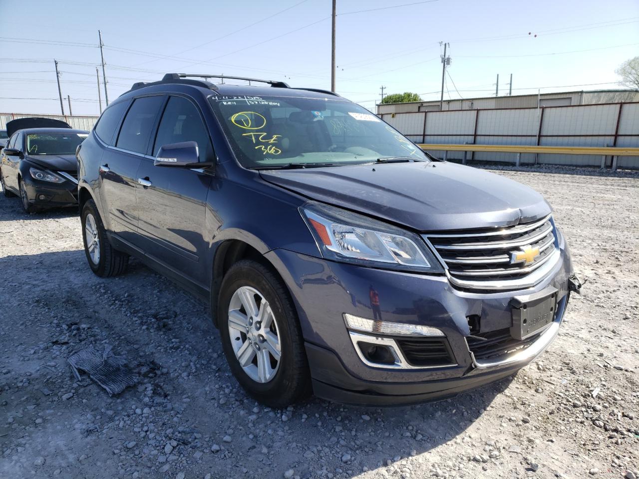 CHEVROLET TRAVERSE L 2013 with VIN 1GNKRJKD0DJ125804 - Photo from auction