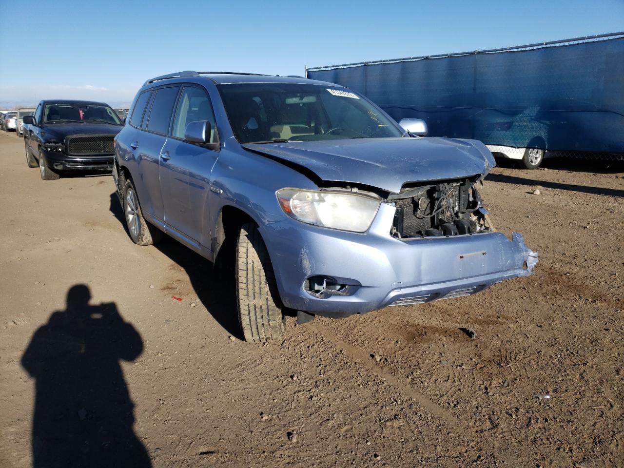 TOYOTA HIGHLANDER 2008 with VIN JTEEW41A482010299 - Photo from auction