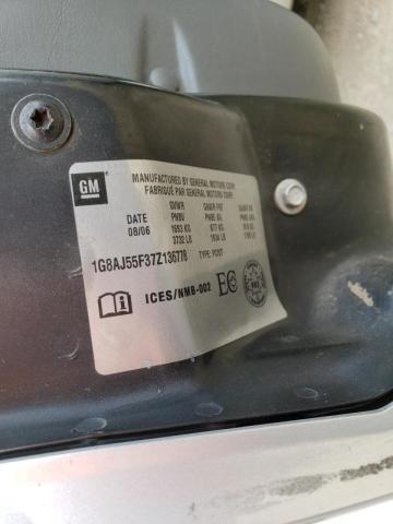 Photo 10 from auction – 2007 SATURN ION LEVEL with VIN 1G8AZ55F07Z136780