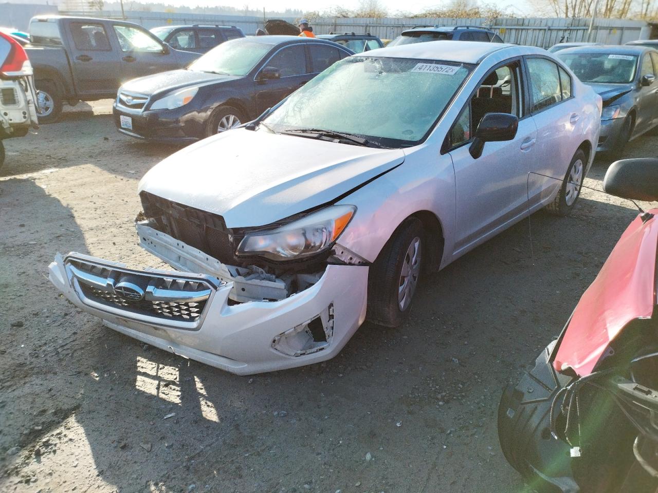 Photo 2 from auction – 2014 SUBARU IMPREZA with VIN JF1GJAA68EH005238