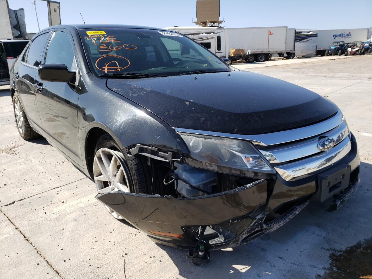 FORD FUSION SEL 2011 with VIN 3FAHP0JA2BR196876 - Photo from auction