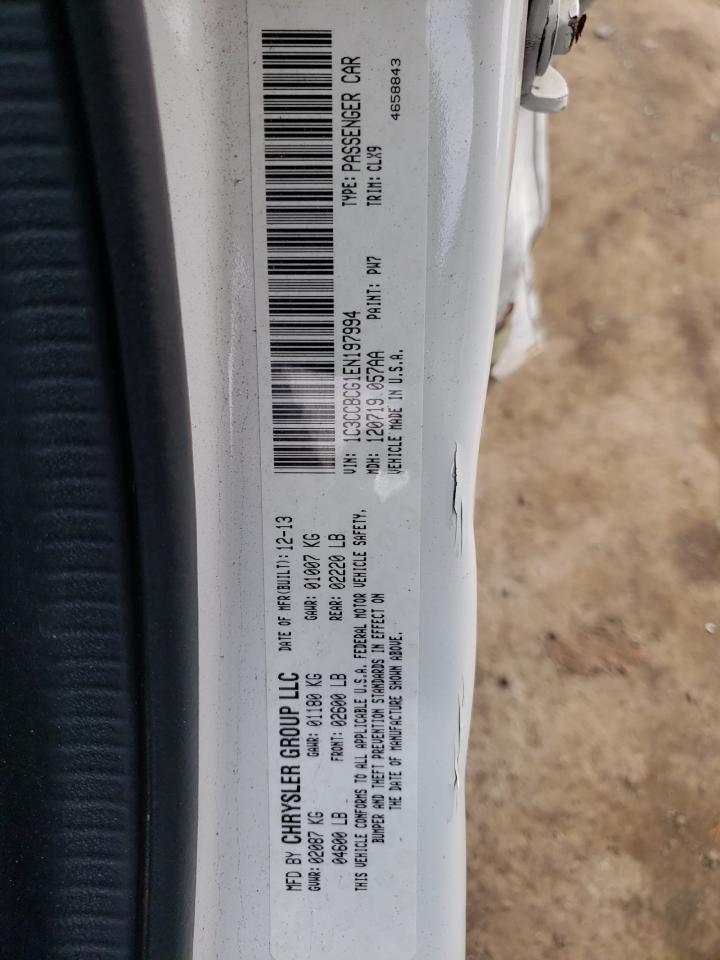 Photo 10 from auction – 2014 CHRYSLER 200 LIMITE with VIN 1C3CCBCG1EN197994