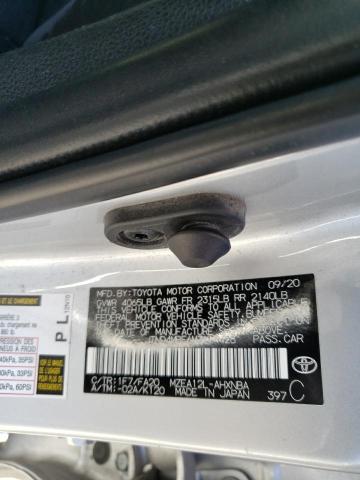 Photo 10 from auction – 2021 TOYOTA COROLLA SE with VIN JTND4MBE6M3114428