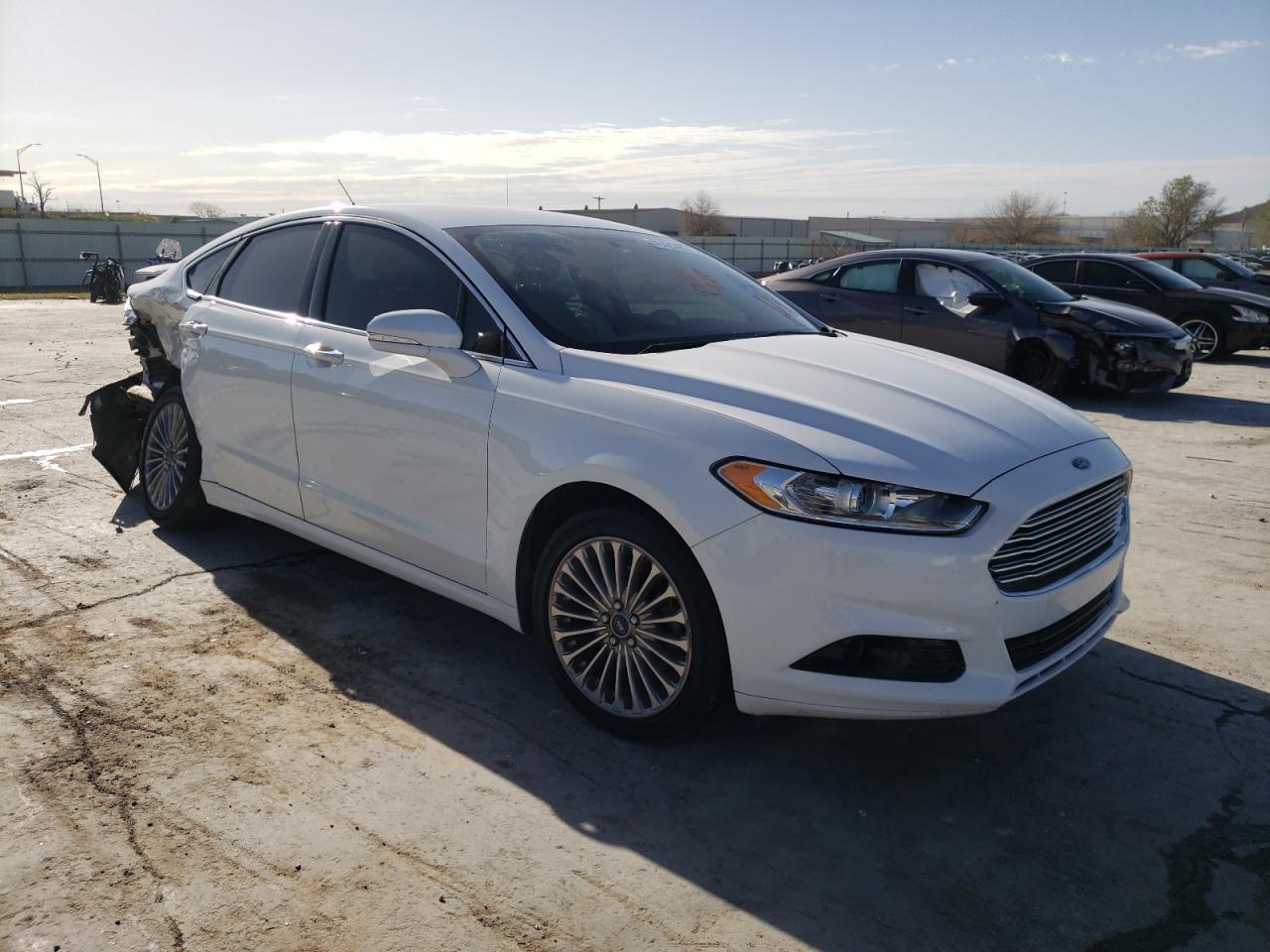 FORD FUSION TIT 2015 with VIN 3FA6P0K98FR129846 - Photo from auction