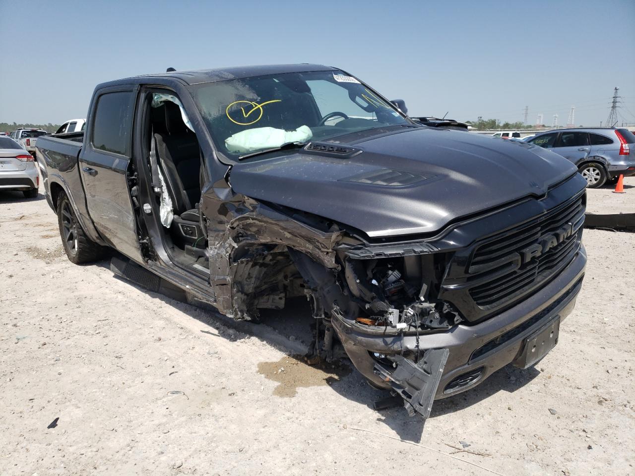 Photo 1 from auction – 2020 RAM 1500 LARAM with VIN 1C6SRFJT6LN162112