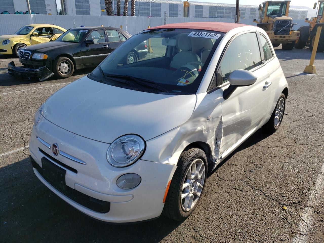 Photo 2 from auction – 2012 FIAT 500 POP with VIN 3C3CFFDR3CT360835