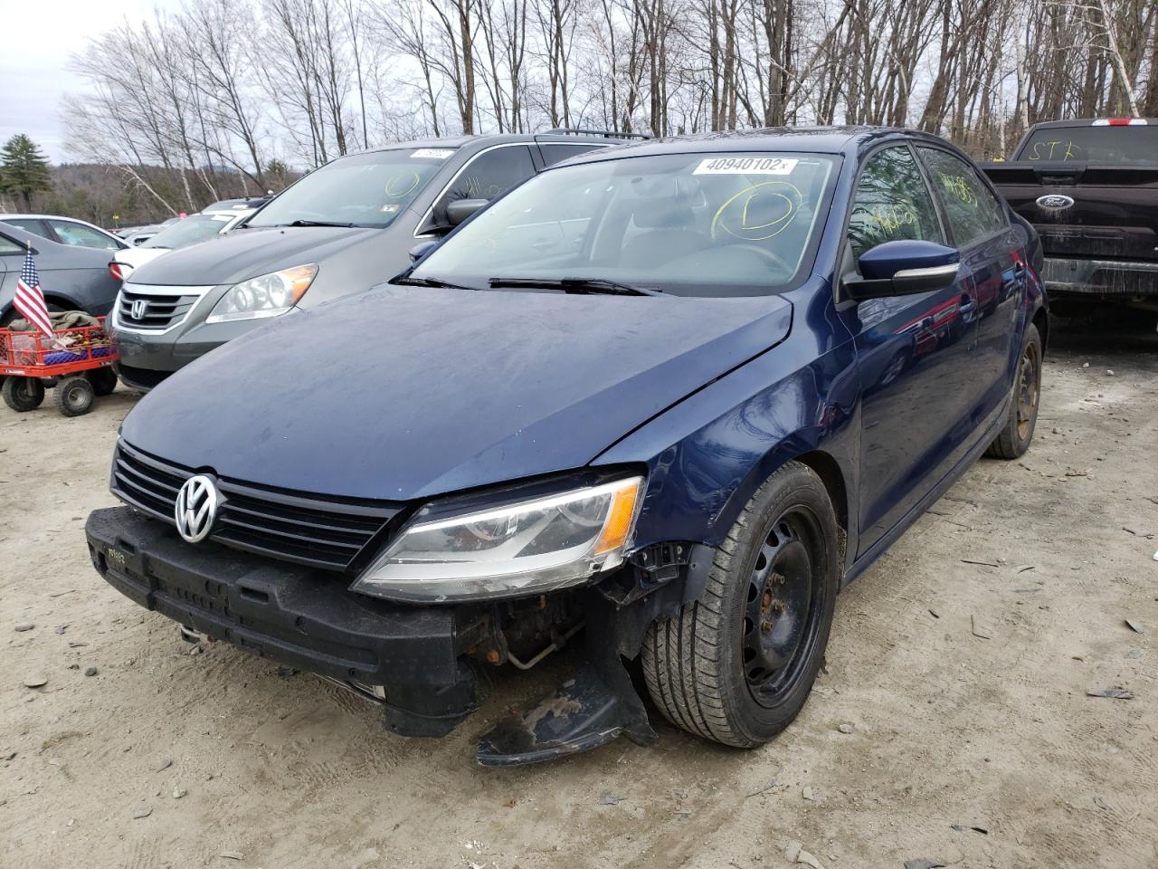 Photo 2 from auction – 2012 VOLKSWAGEN JETTA SE with VIN 3VWDP7AJ1CM319256