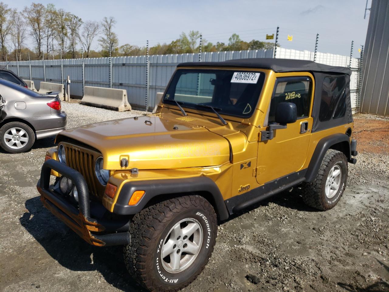 Фото 2 с аукциона – 2003 JEEP WRANGLER C с VIN 1J4FA39S63P309085