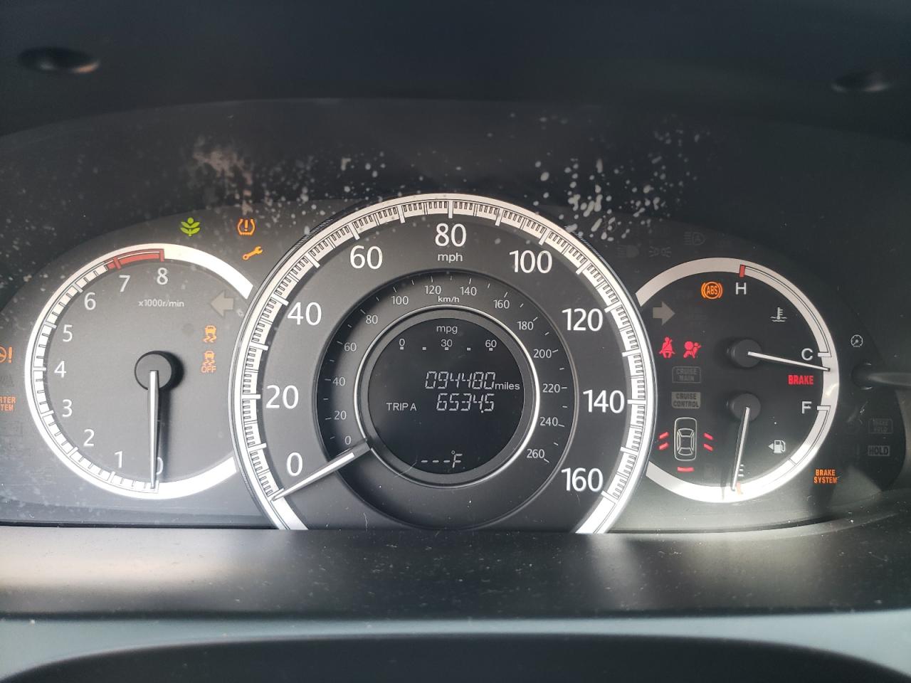 Photo 8 from auction – 2013 HONDA ACCORD EX with VIN 1HGCR2F7XDA087975