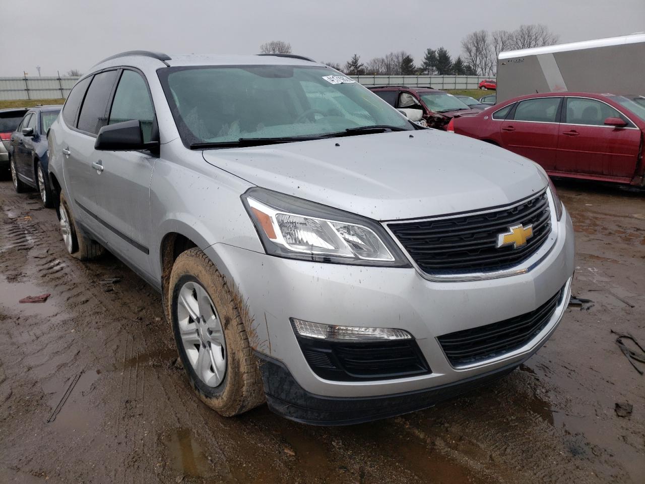 CHEVROLET TRAVERSE L 2014 with VIN 1GNKRFKD2EJ261771 - Photo from auction